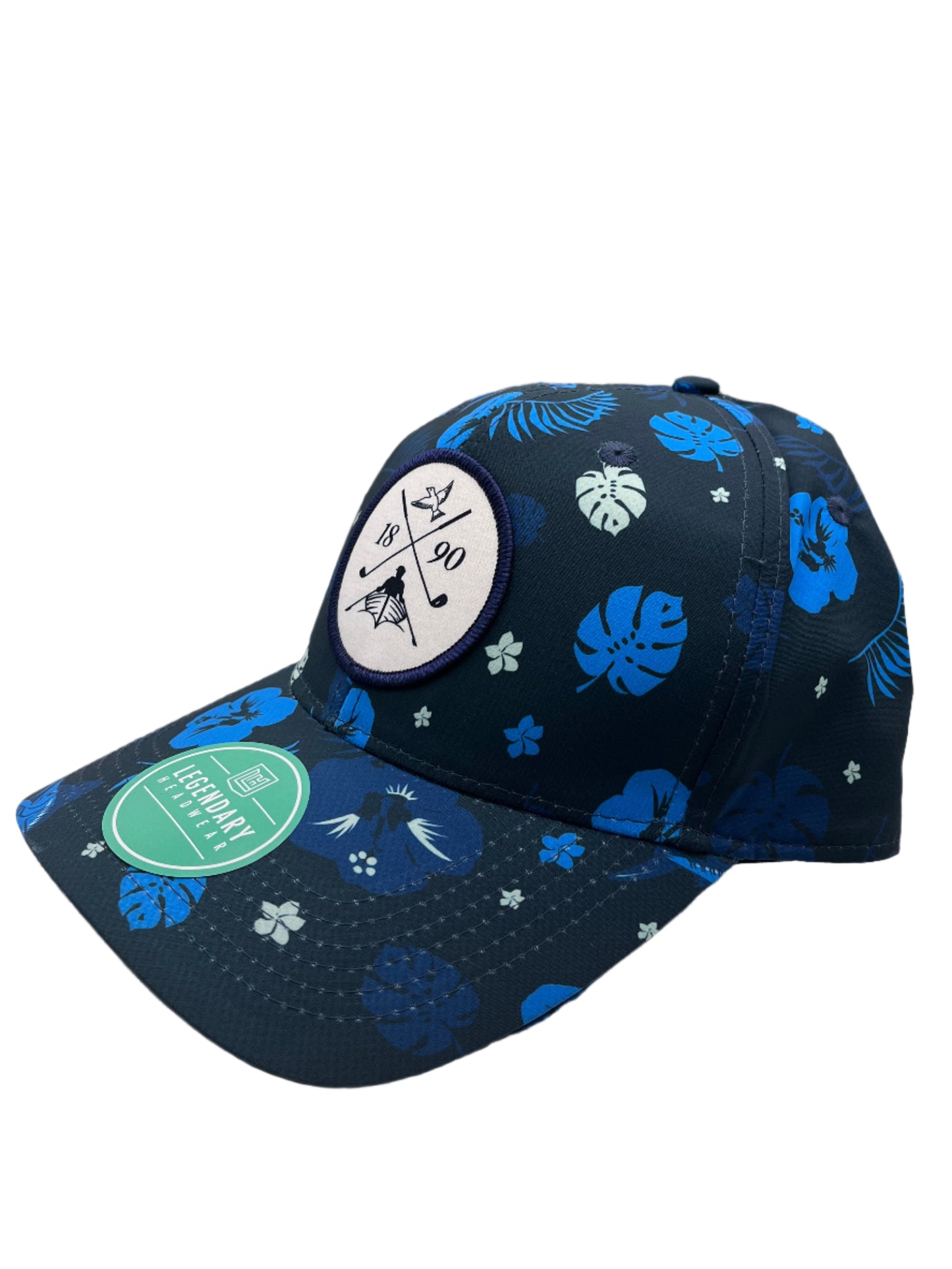Island Club Legend Patch Baseball Hats (3 Colours)