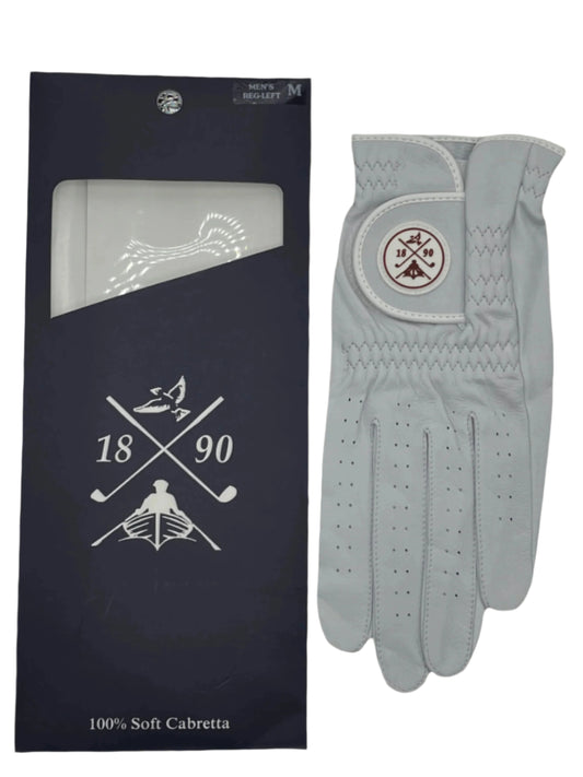 Island crested Soft Cabretta leather Glove