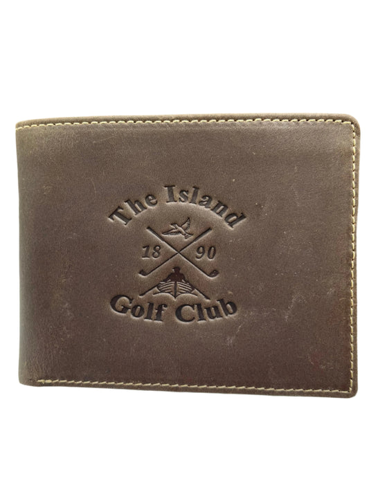Island Club Leather Wallet.