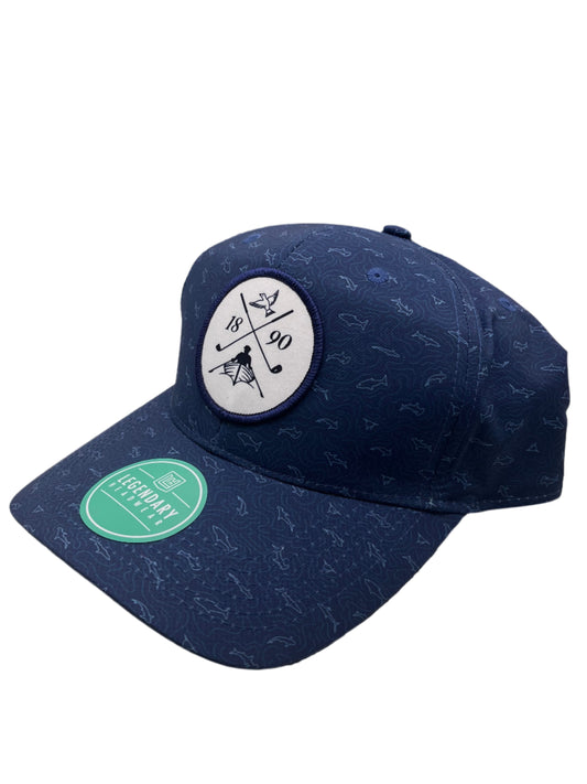 Island Club Legend Patch Baseball Hats (3 Colours)